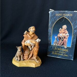 Fontanini - St Francis figure - Vintage